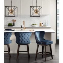 Possini Euro Gantz 15" Bronze-Brass 12-Light Square Modern Pendant