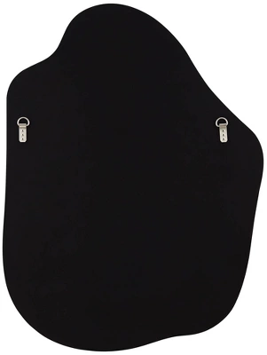 Possini Euro Design Casper Decorative Wall Mirror Modern Abstract Silver Frameless 29 1/2" Wide Bedroom Living Room Home House - Image 5