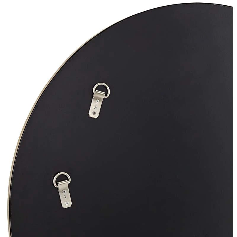 Aurelia Gold Iron 32" Round Wall Mirror - Image 4