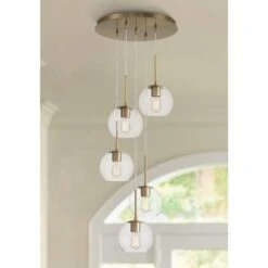 Haniger 19 1/4" Wide Soft Gold Multi-Light Pendant