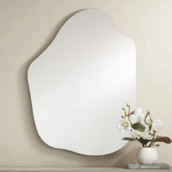 Possini Casper 29 1/2" X 39 1/2" Organic Wall Mirror
