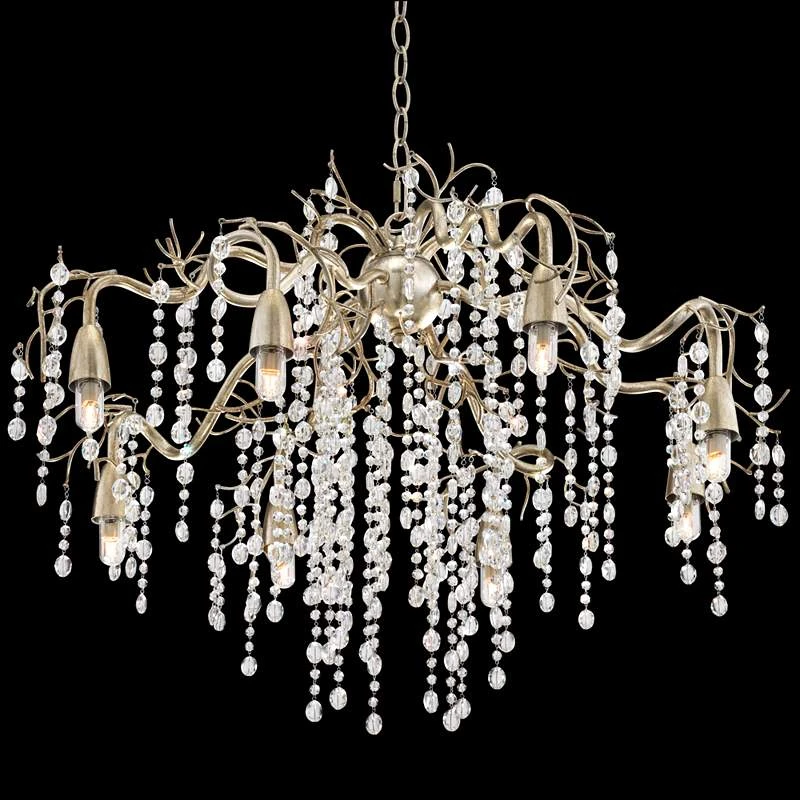 Possini Euro Branches 31" Wide Silver Champagne Chandelier - Image 5