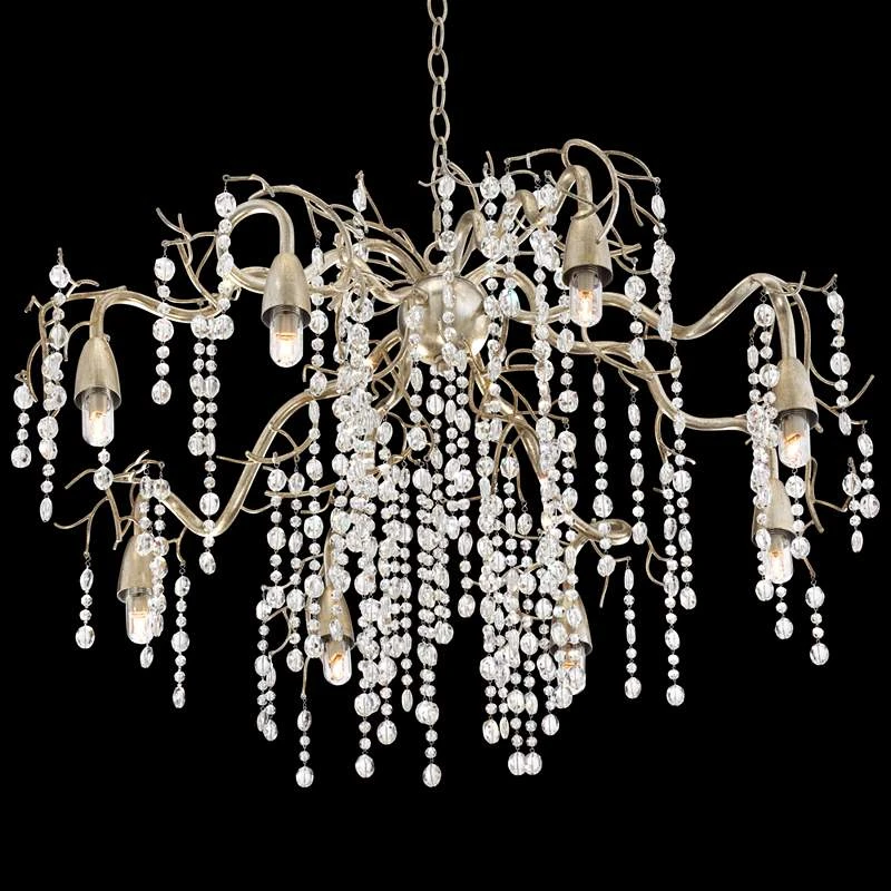 Possini Euro Branches 31" Wide Silver Champagne Chandelier - Image 6