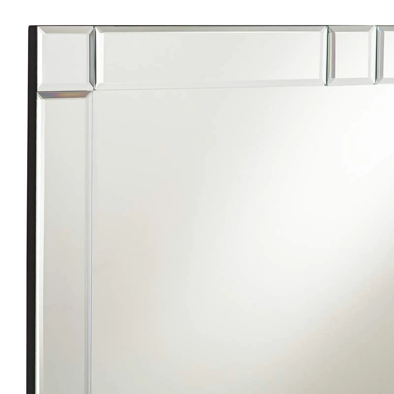 Possini Euro Cecili 23 1/2" X 35 1/2" Tiled Wall Mirror - Image 3