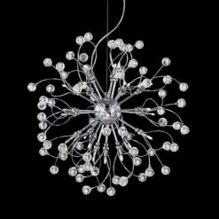 Possini Euro Crystal Fizz 24-Light Contemporary Pendant