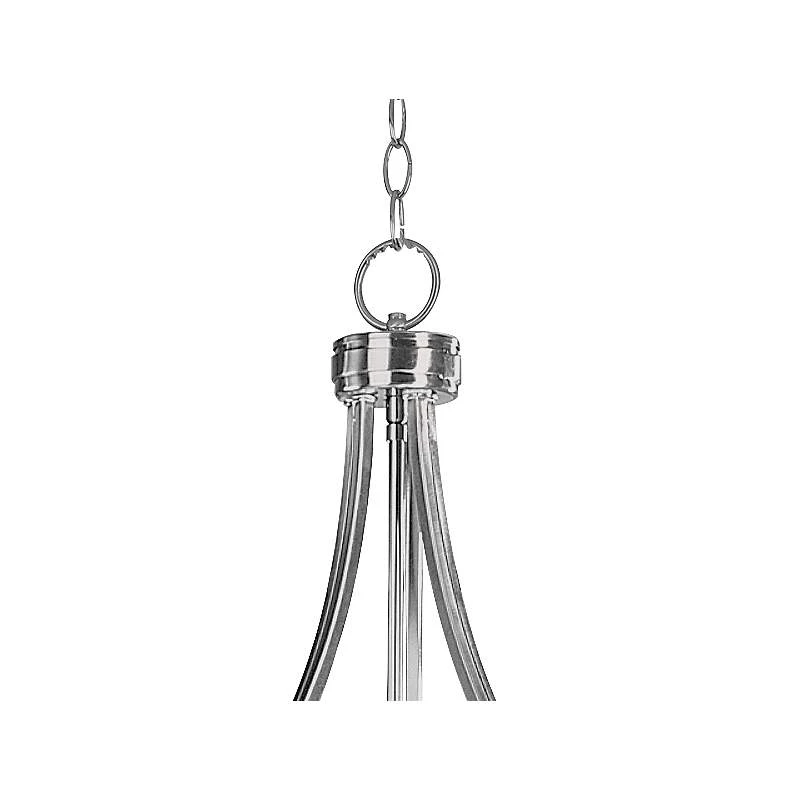 Possini Euro Design Deco Nickel 24 1/4" Wide Pendant Light - Image 5