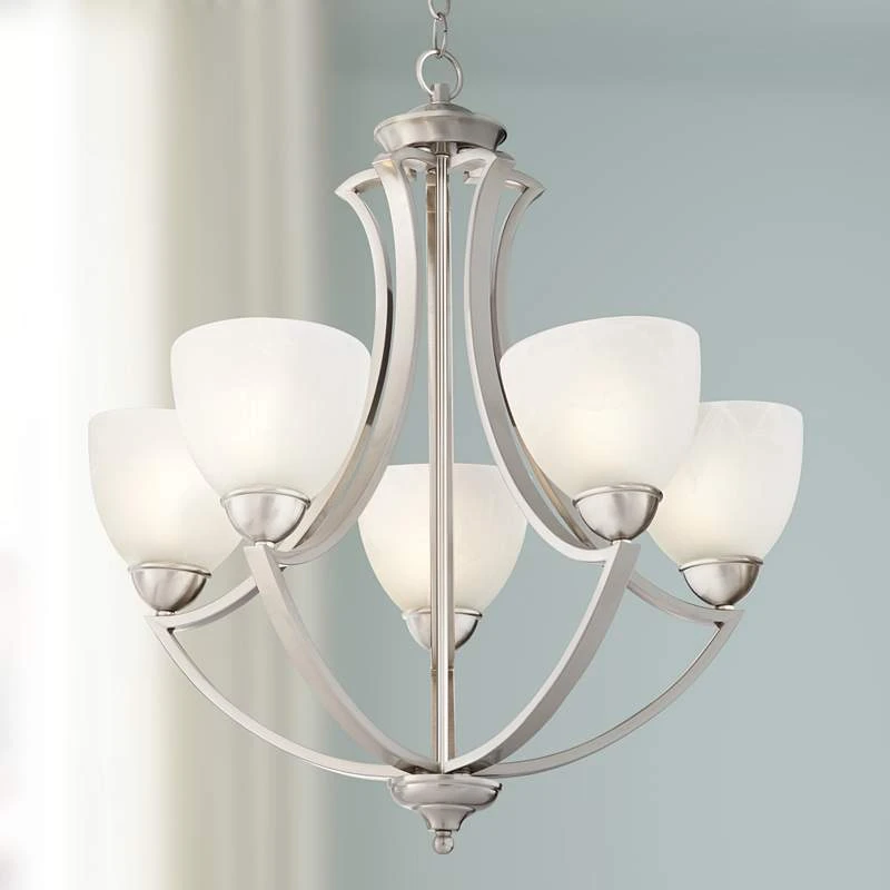 Possini Euro Design Milbury Five Light 24" Wide Chandelier - Image 2