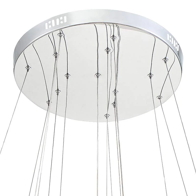 Possini Euro Ellyria 30 3/4" Twirling Crystal Modern LED Pendant Light - Image 5