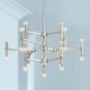 Possini Euro Marya 32"W Brushed Nickel 24-Light Chandelier