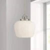 Possini Euro Mystic 13" Wide Brushed Nickel Pendant Light