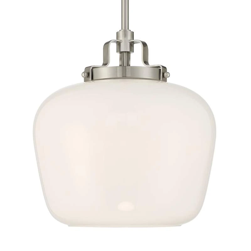 Possini Euro Mystic 13" Wide Brushed Nickel Pendant Light - Image 3