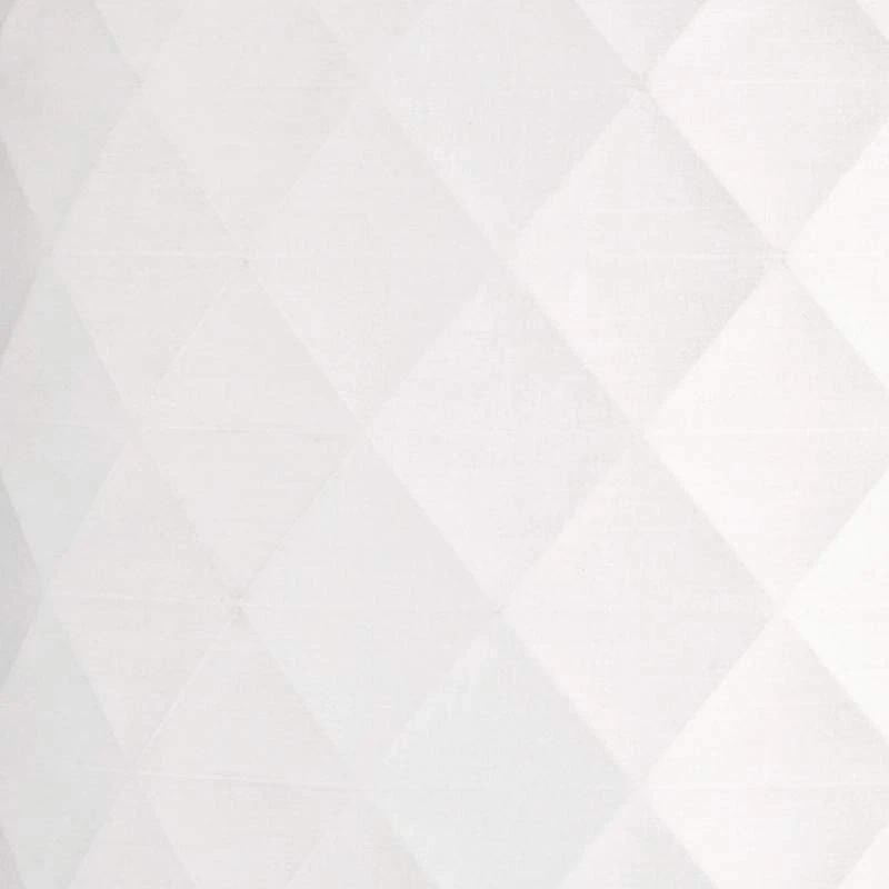 Possini Euro Off-White 15" Wide Brushed Nickel Plug-In Swag Chandelier - Image 2